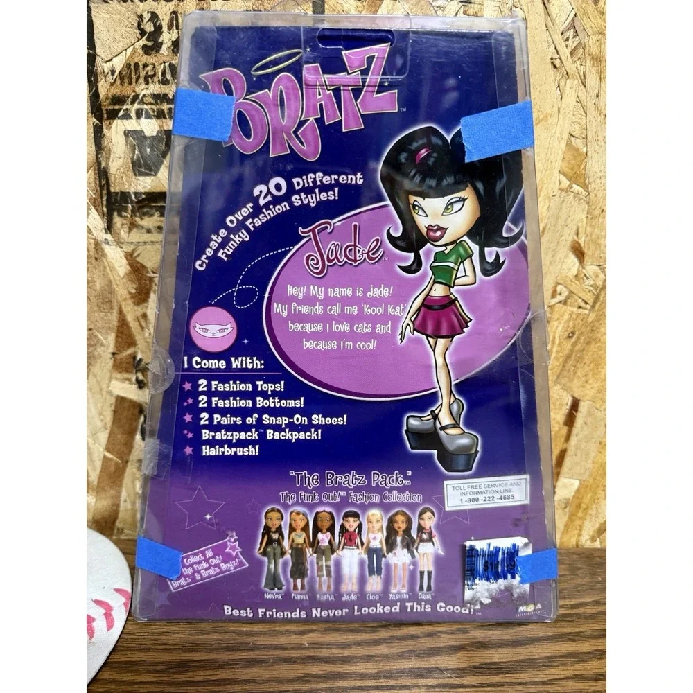 Bratz Funk Out Fashion Collection Jade Doll NRFB Sealed 2004 MGA TOTY Rare